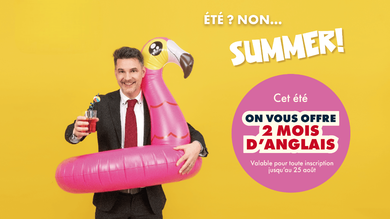 summer offer cours d'anglais myes